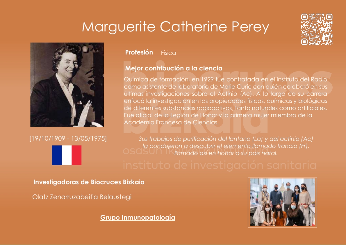 Marguerite Catherine Perey